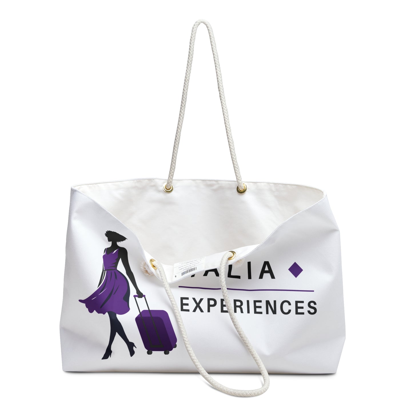 Chic Weekender Bag (White)