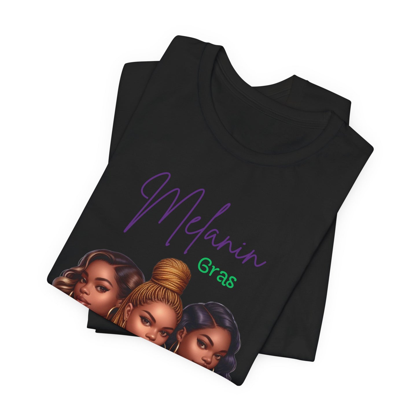 Melanin Gras Short Sleeve Tee