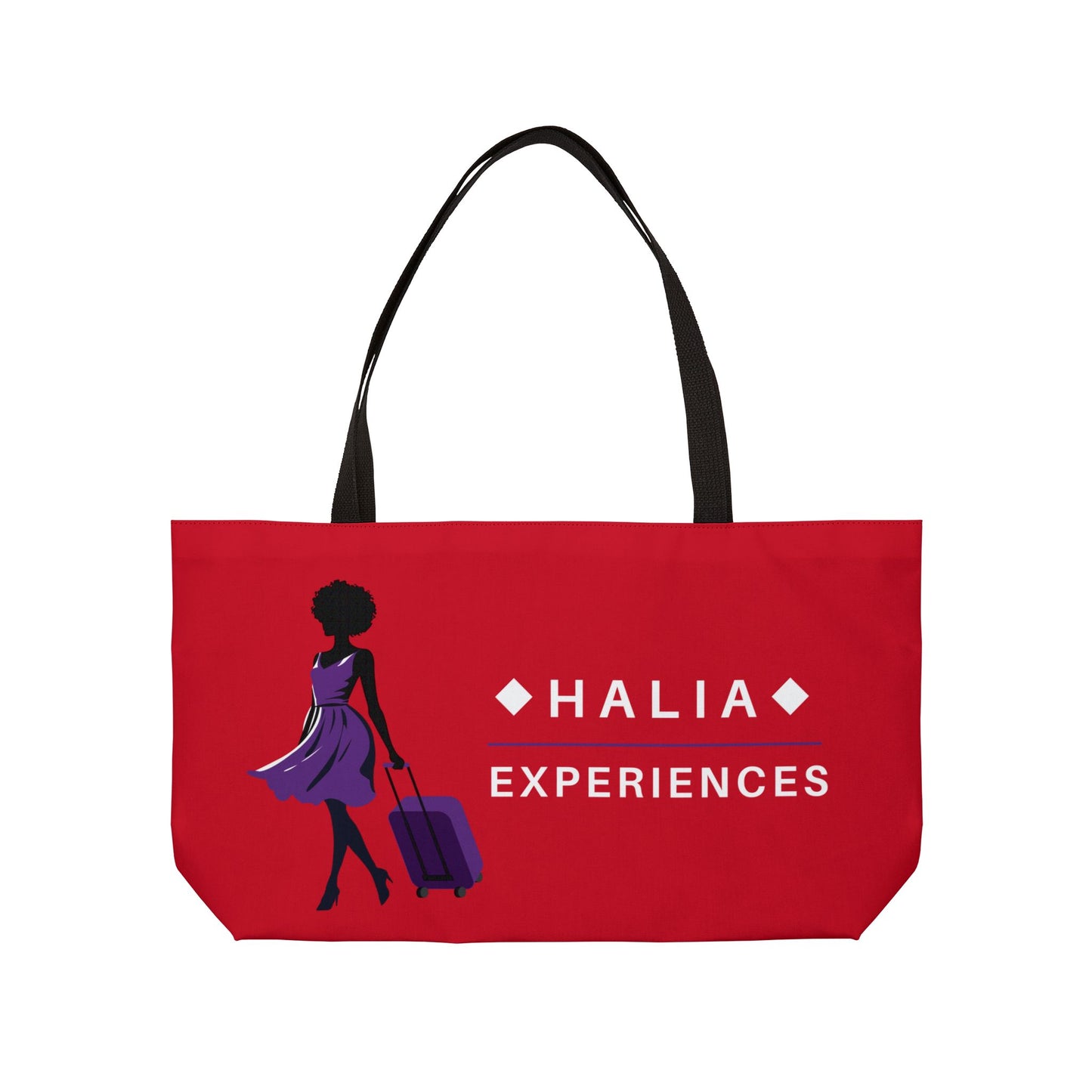 Chic Tote Bag (Red/Wht)