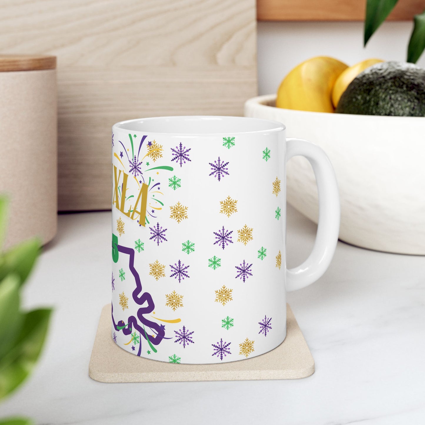 SneauxLA Ceramic Mug, (11oz)