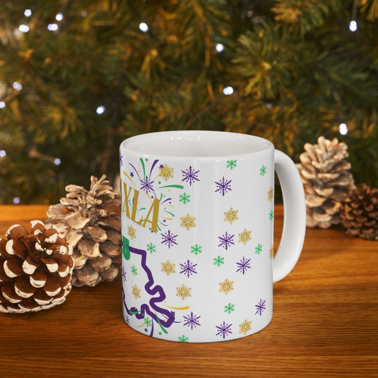 SneauxLA Ceramic Mug, (11oz)
