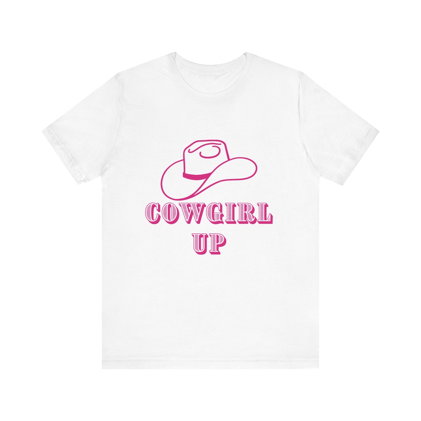 Cowgirl Up Unisex Jersey Tee – Perfect for Western Style Lovers