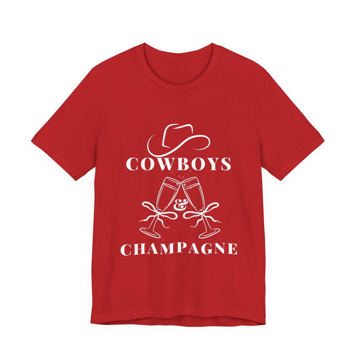 Cowboys & Champagne Graphic Tee