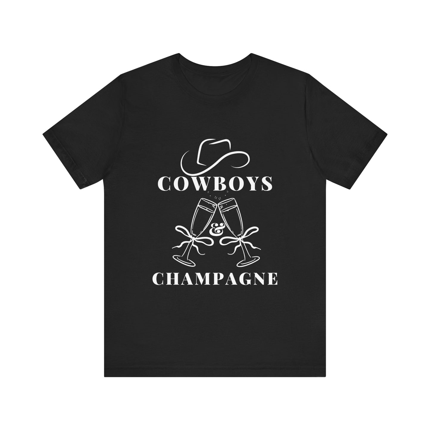 Cowboys & Champagne Graphic Tee