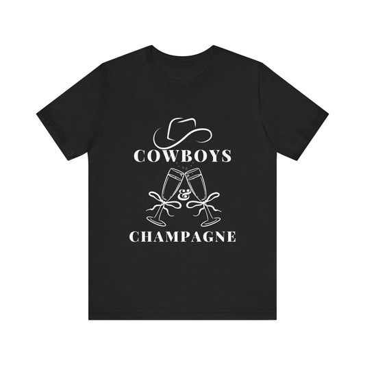 Cowboys & Champagne Graphic Tee