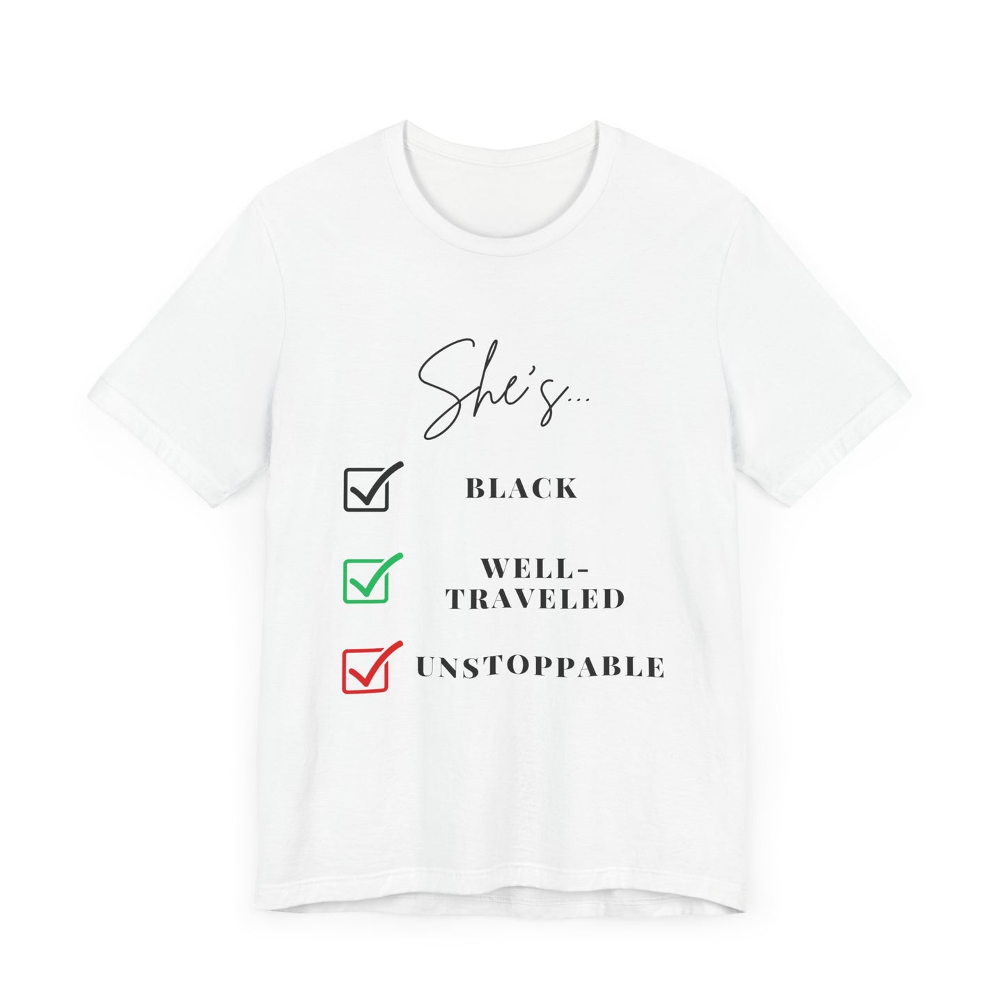 Unisex Jersey Short Sleeve Tee