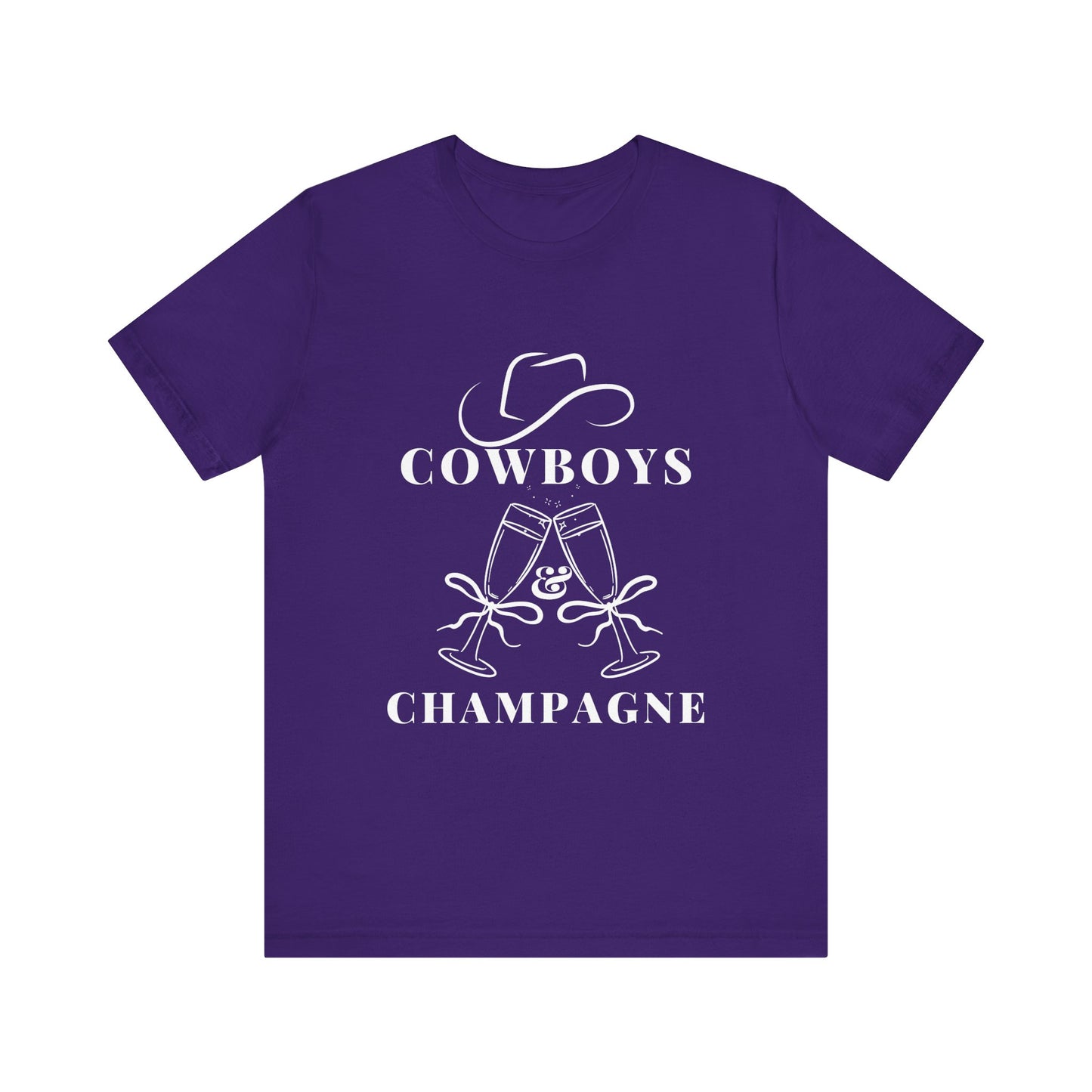 Cowboys & Champagne Graphic Tee