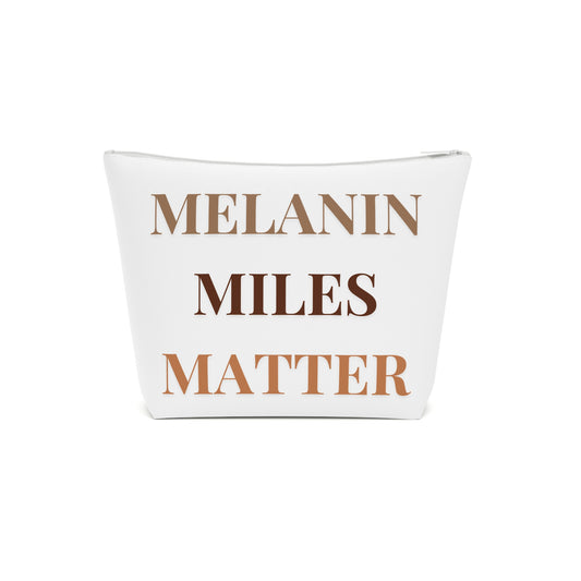 Melanin Miles Matter Travel Cosmetic Bag
