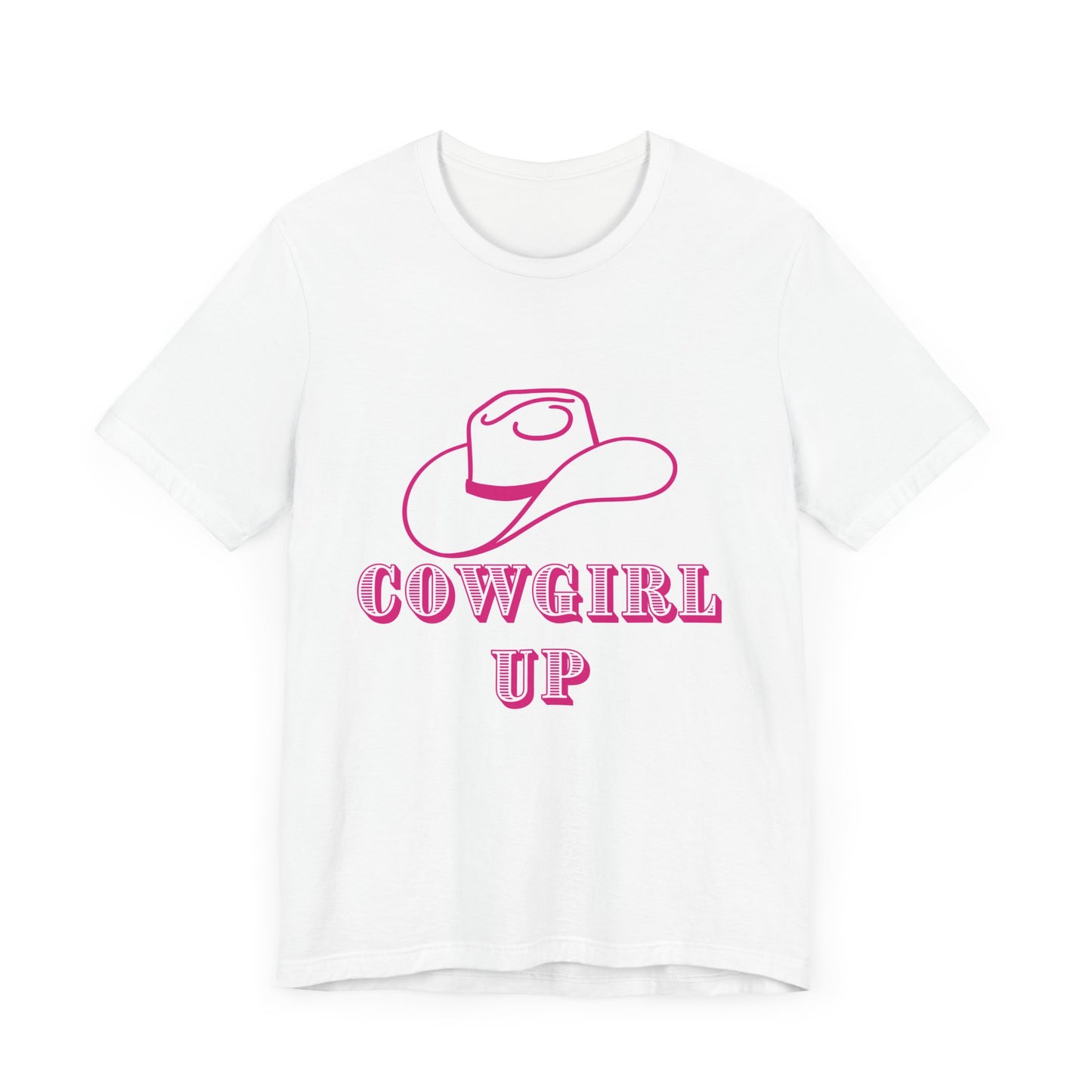 Cowgirl Up Unisex Jersey Tee – Perfect for Western Style Lovers