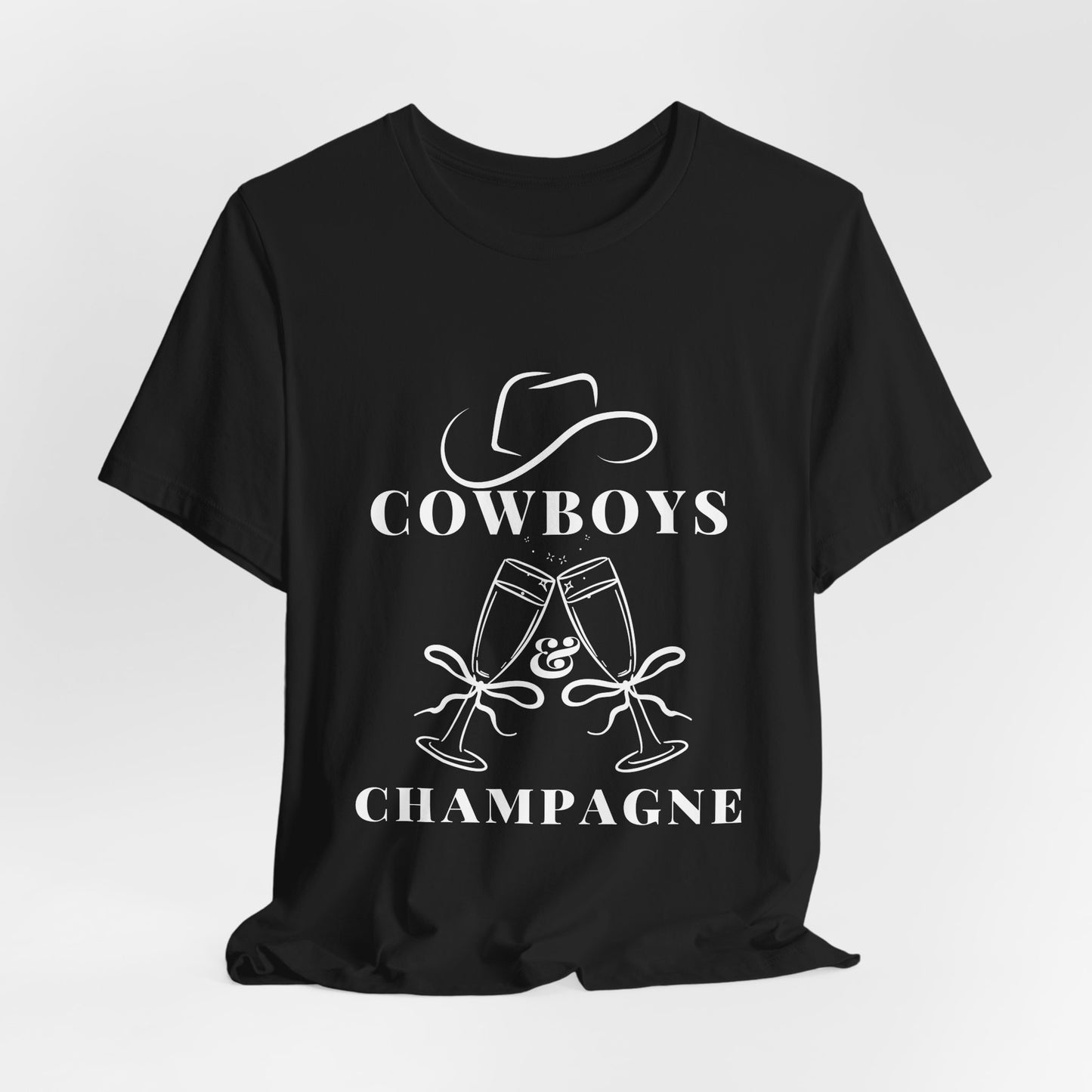 Cowboys & Champagne Graphic Tee
