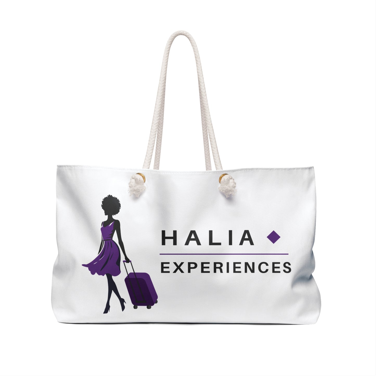 Chic Weekender Bag (White)