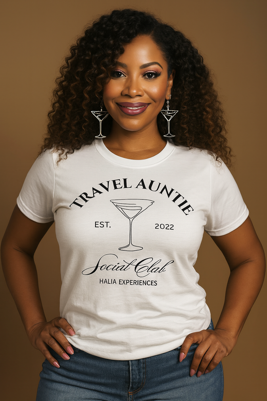 Travel Auntie Social Club Tee