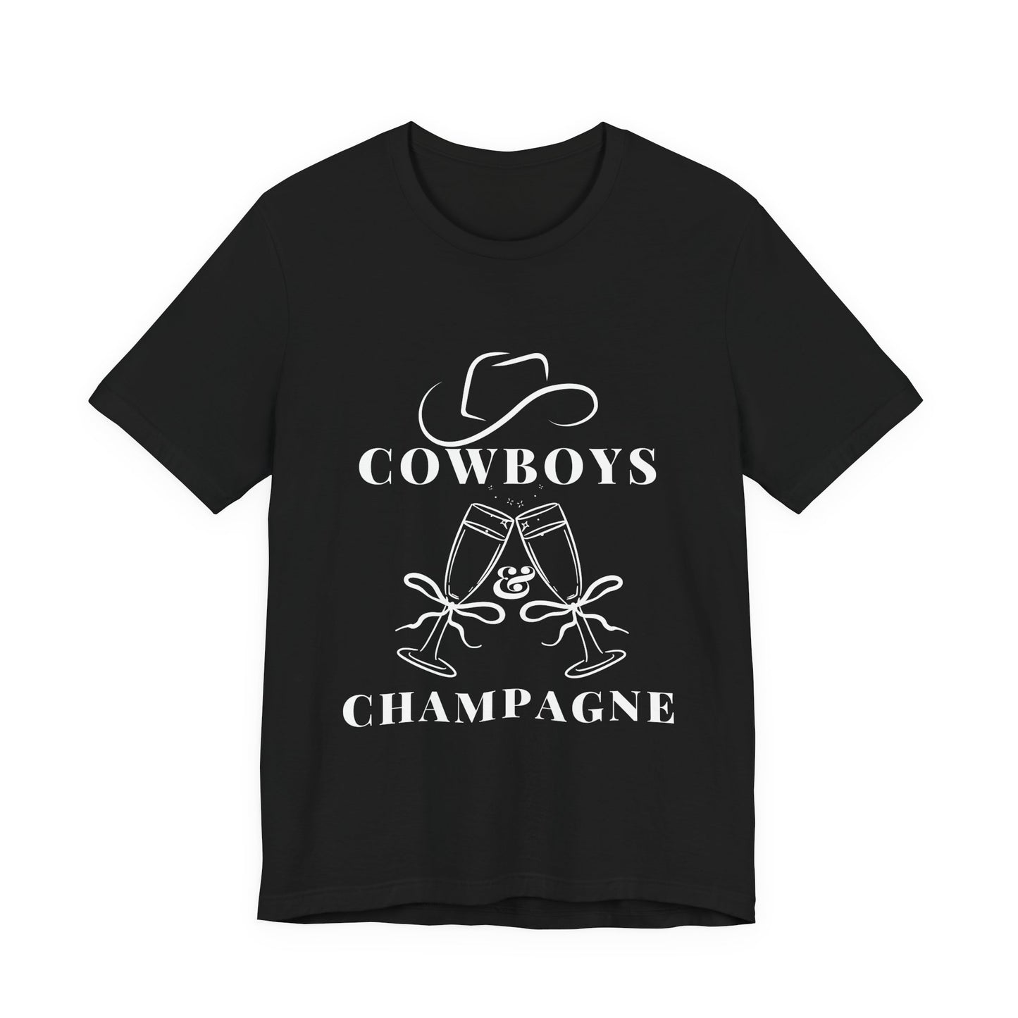 Cowboys & Champagne Graphic Tee