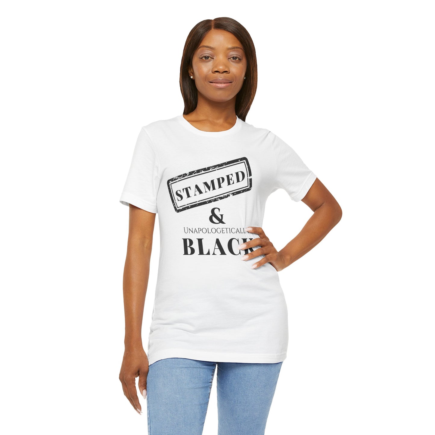 Stamped & Unapologetically Black Unisex Tee