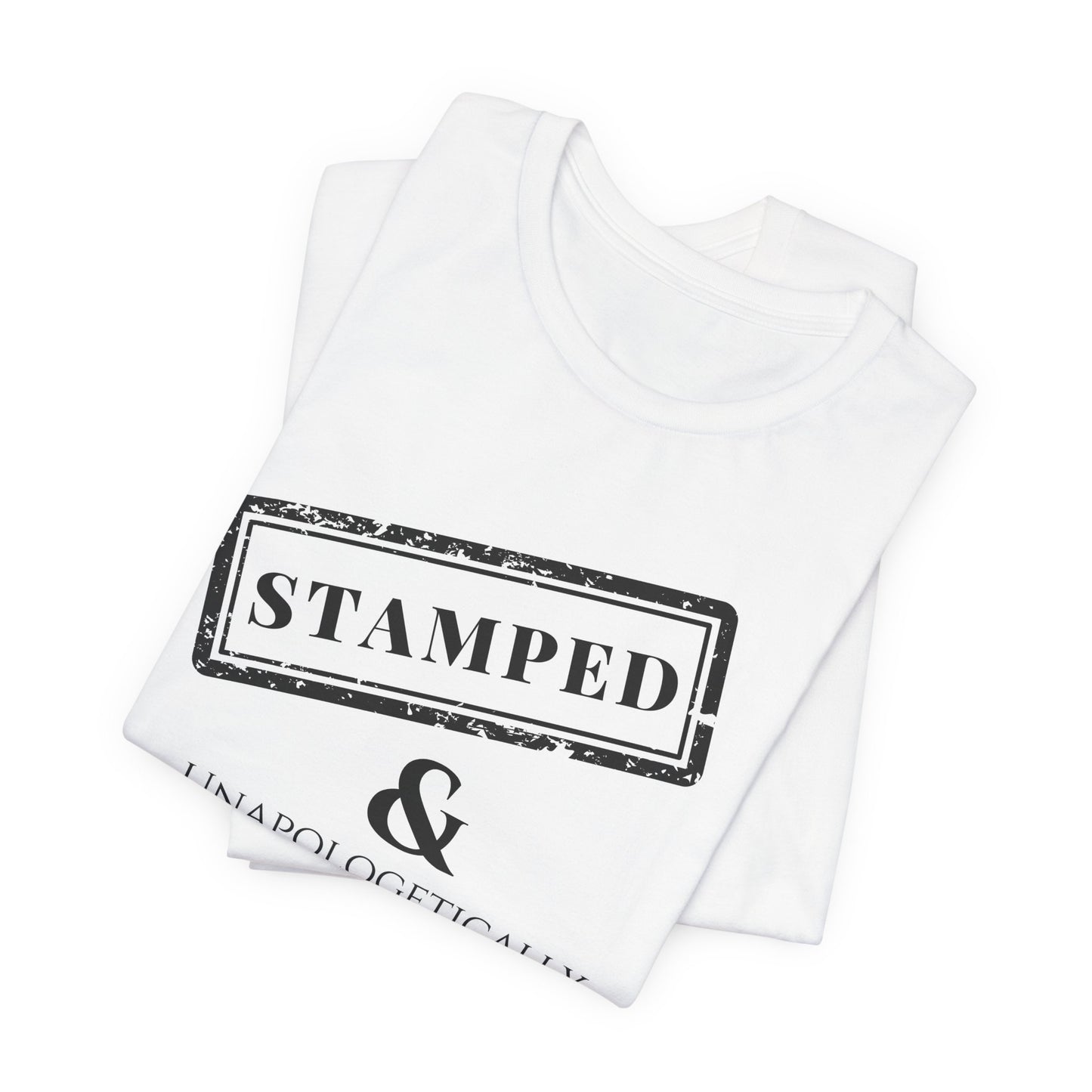 Stamped & Unapologetically Black Unisex Tee