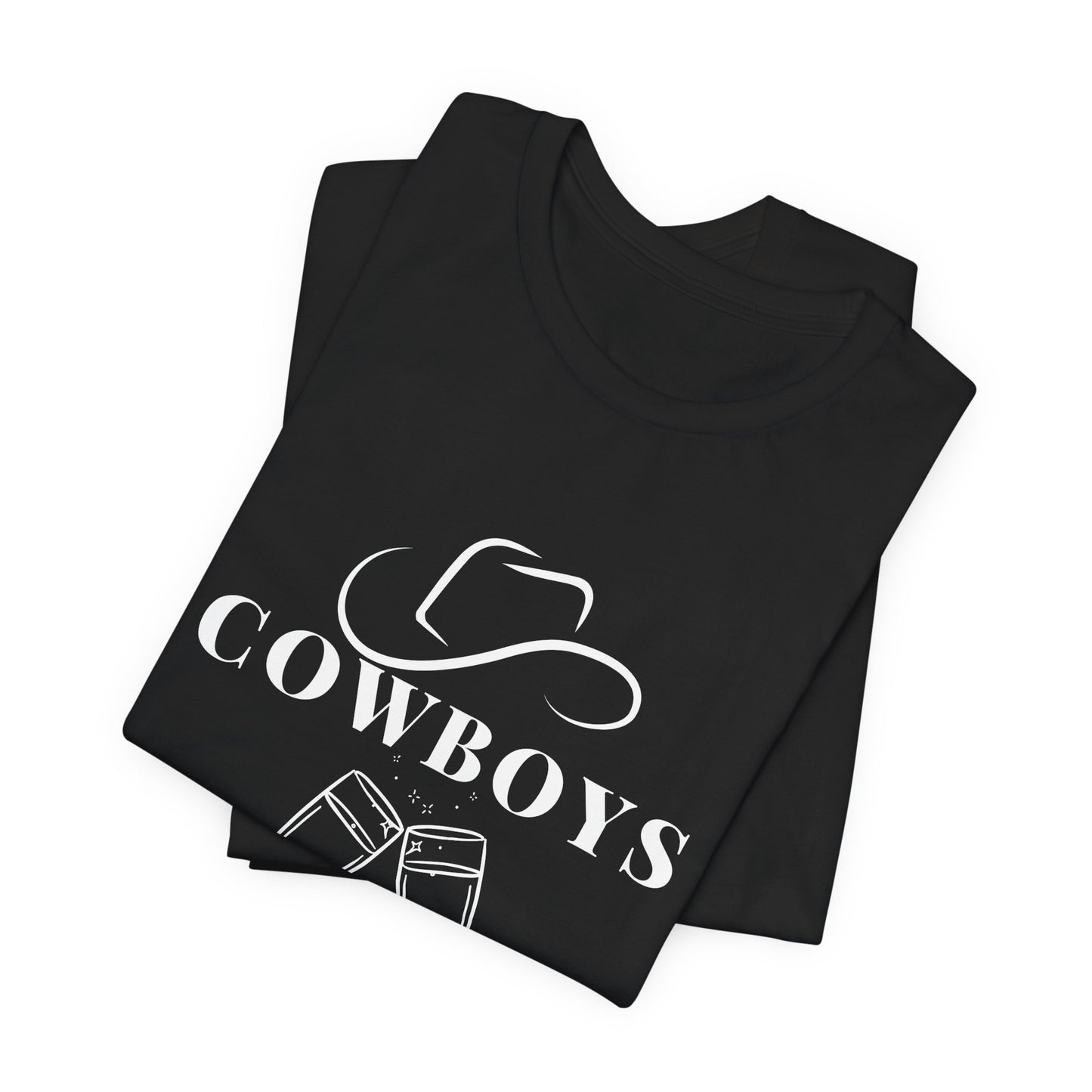 Cowboys & Champagne Graphic Tee
