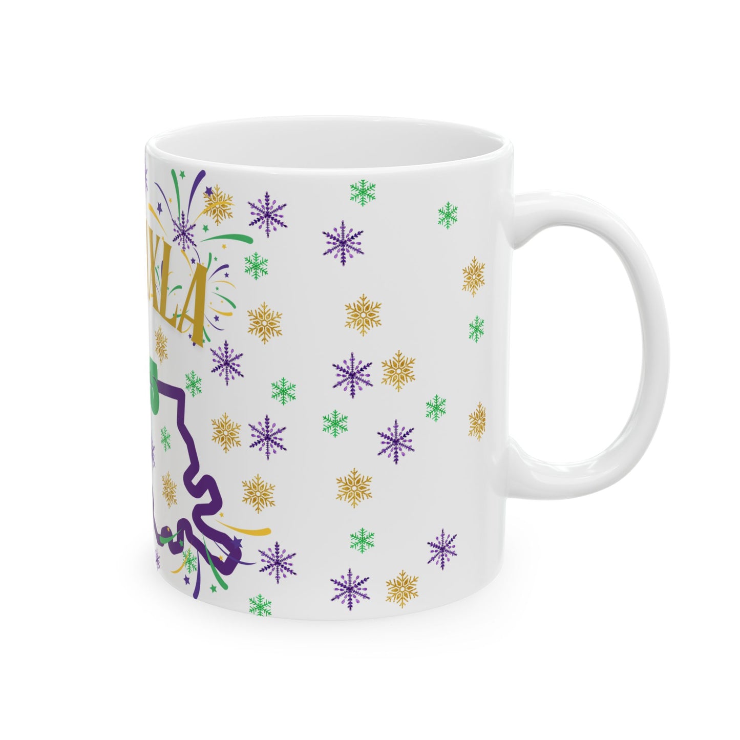 SneauxLA Ceramic Mug, (11oz)