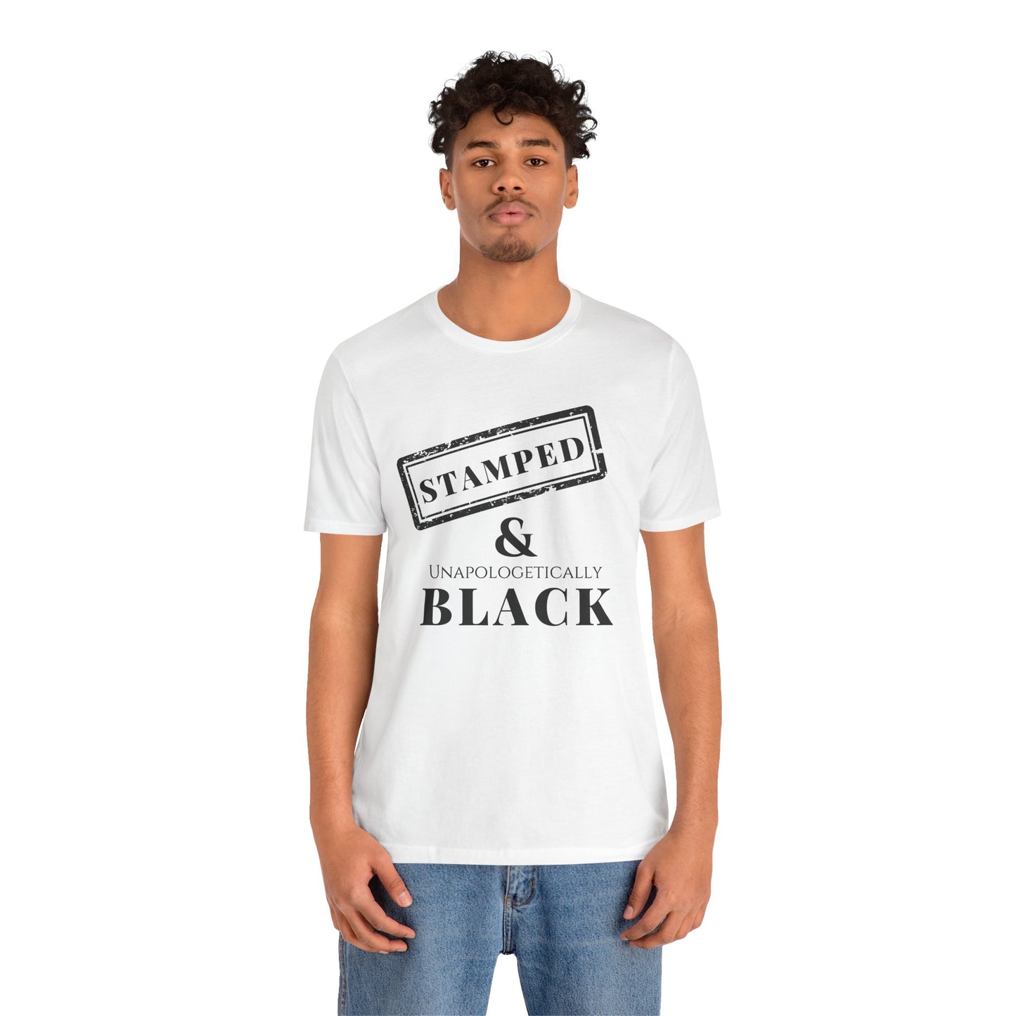 Stamped & Unapologetically Black Unisex Tee